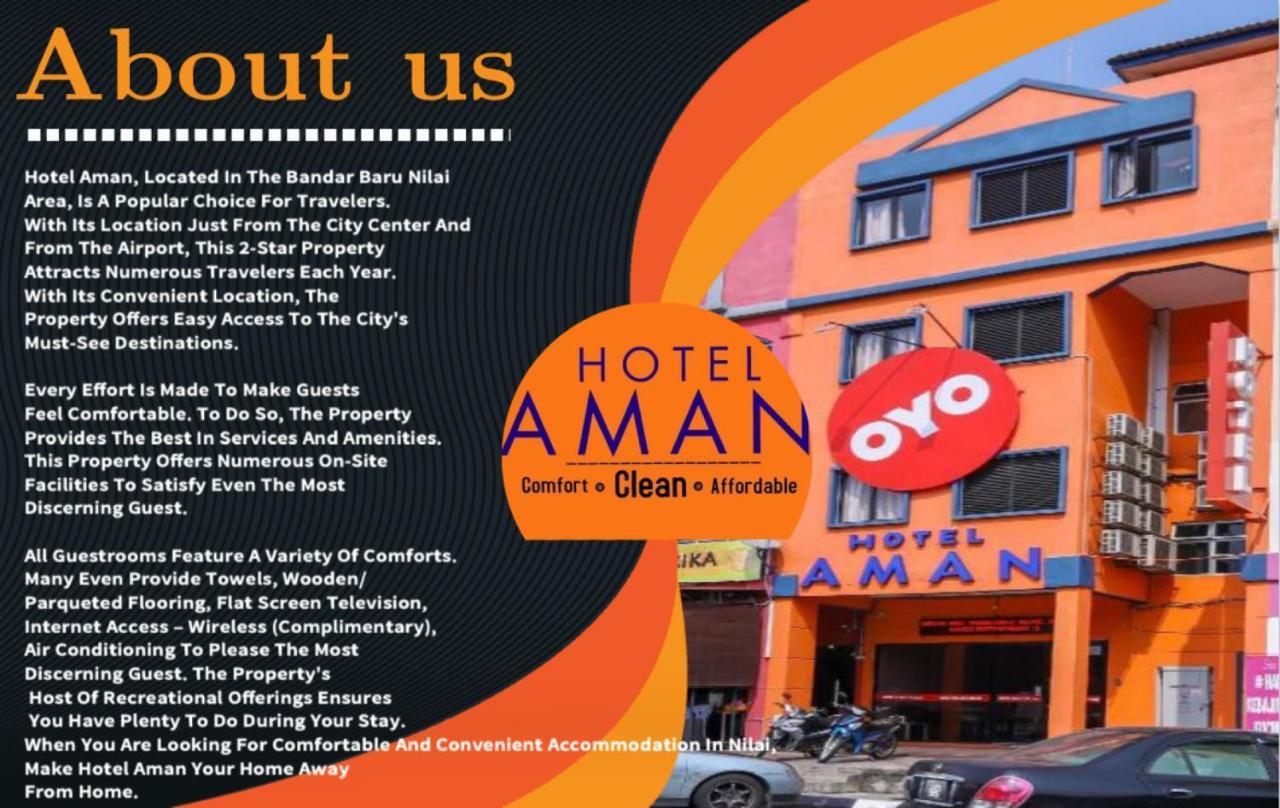 Hotel Aman- Nilai & Klia Extérieur photo
